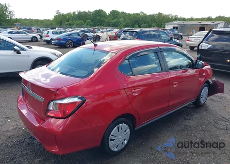 2023 Mitsubishi Mirage G4 Black Edition/Es/Le from USA, damaged, VIN ML32FUFJ9PHF04711